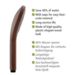 Wenko Pommeau De Douche Watersaving IV -Domublis Soldes Magasin 1000352555 220519 036 DETAILS P000000001000352555