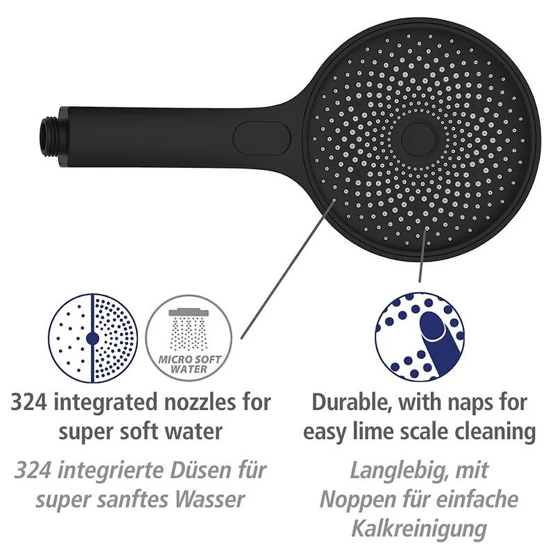 Wenko Pommeau De Douche Softwater II 6 Wenko Pommeau De Douche Softwater II – Image 4