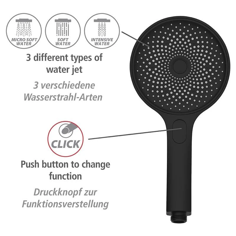 Wenko Pommeau De Douche Softwater II 7 Wenko Pommeau De Douche Softwater II – Image 5