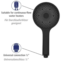 Wenko Pommeau De Douche Softwater II 27 Wenko Pommeau De Douche Softwater II -Domublis Soldes Magasin 1000352558 220519 034 DETAILS P000000001000352558