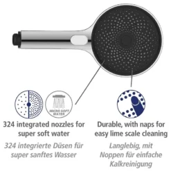 Wenko Pommeau De Douche Softwater II 37 Wenko Pommeau De Douche Softwater II -Domublis Soldes Magasin 1000352559 220519 032 DETAILS P000000001000352559