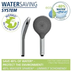 Wenko Pommeau De Douche Watersaving IV -Domublis Soldes Magasin 1000352561 220519 031 DETAILS P000000001000352561