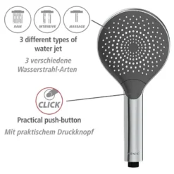 Wenko Pommeau De Douche Watersaving IV -Domublis Soldes Magasin 1000352561 220519 033 DETAILS P000000001000352561