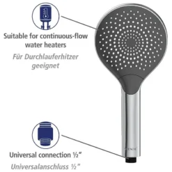 Wenko Pommeau De Douche Watersaving IV -Domublis Soldes Magasin 1000352561 220519 034 DETAILS P000000001000352561