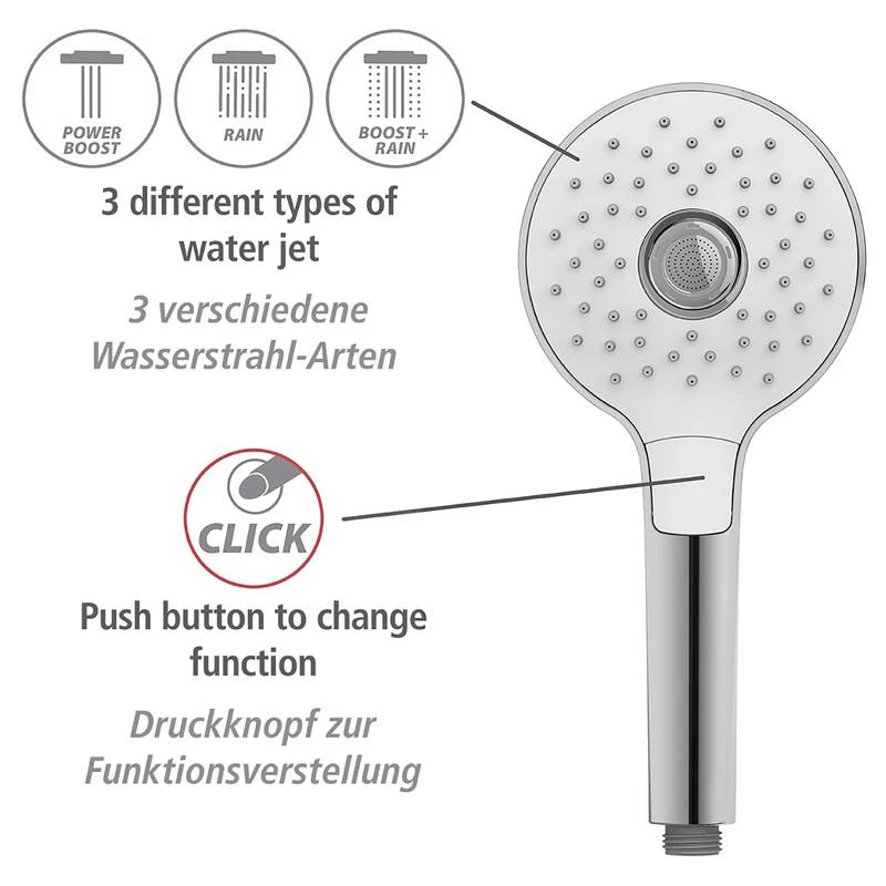 Wenko Pommeau De Douche Powerboost I 10 Wenko Pommeau De Douche Powerboost I – Image 8