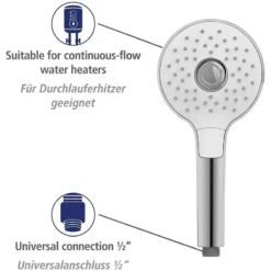 Wenko Pommeau De Douche Powerboost I 21 Wenko Pommeau De Douche Powerboost I -Domublis Soldes Magasin 1000352562 220519 034 DETAILS P000000001000352562