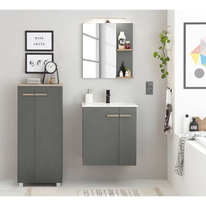 Salle De Bain Nisland III (3 éléments) 4 Salle De Bain Nisland III (3 éléments) – Image 2