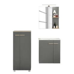 Salle De Bain Nisland III (3 éléments) 27 Salle De Bain Nisland III (3 éléments) -Domublis Soldes Magasin 1000366121 220811 031 DETAILS P000000001000366121