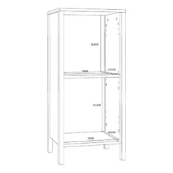 Meuble Bas Kavala 19 Meuble Bas Kavala -Domublis Soldes Magasin 1000366559 220824 501 SKETCH DETAILS P000000001000366559 sketch