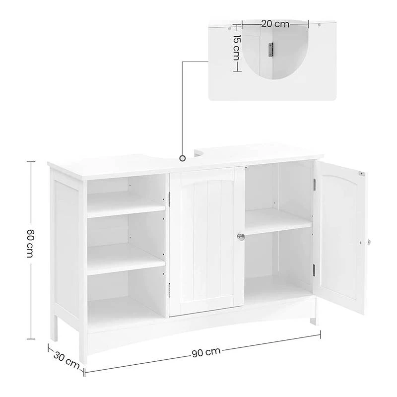 Meuble Sous Lavabo Storberg II 10 Meuble Sous Lavabo Storberg II – Image 8