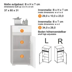 Meuble Bas Storm Light 9 Meuble Bas Storm Light -Domublis Soldes Magasin 1000367626 221014 500 SKETCH DETAILS P000000001000367626 sketch