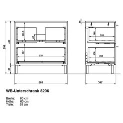 Salle De Bain Arvada VIII (4 éléments) -Domublis Soldes Magasin 1000368173 221215 501 SKETCH DETAILS P000000001000368173 sketch