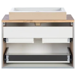 Meuble Avec Vasque En Céramique Merly -Domublis Soldes Magasin 1000368977 221201 060 DETAILS P000000001000368977