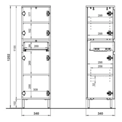 Salle De Bain Torrance XII (3 éléments) -Domublis Soldes Magasin 1000370069 230215 502 SKETCH DETAILS P000000001000370069 sketch