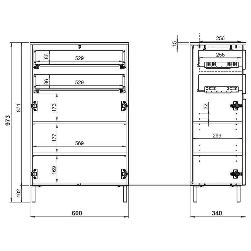 Salle De Bain Torrance XV (5 éléments) 21 Salle De Bain Torrance XV (5 éléments) – Image 19