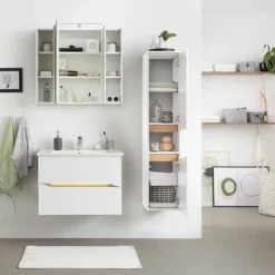 Salle De Bain Tiberio VIII - 3 éléments -Domublis Soldes Magasin 1000372964 230227 021 MOOD DETAILS P000000001000372964 mood