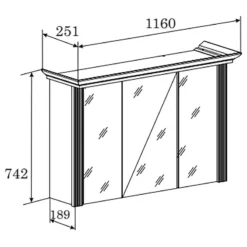 Salle De Bain Jasmund V (2 éléments) -Domublis Soldes Magasin 1000373884 230328 500 SKETCH DETAILS P000000001000373884 sketch