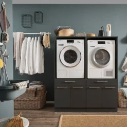 Armoire Pour Lave-linge Laundreezy B -Domublis Soldes Magasin 1000379070 230314 020 MOOD DETAILS P000000001000379070 mood