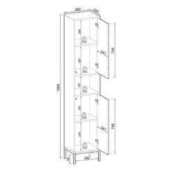 Colonne De Salle De Bain Linkuva 17 Colonne De Salle De Bain Linkuva -Domublis Soldes Magasin 1000392945 230830 500 SKETCH DETAILS P000000001000392945 sketch