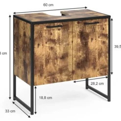 Meuble Sous-lavabo Fyrk Vieux Bois/noir 11 Meuble Sous-lavabo Fyrk Vieux Bois/noir -Domublis Soldes Magasin 107533bbb4554a29a34cf107088d85d4.cropped 32 147 927 795.processed