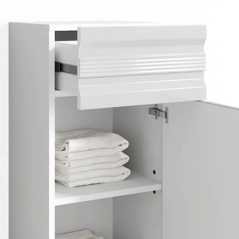 Chiffonnier Freddy Blanc Brillant 8 Chiffonnier Freddy Blanc Brillant – Image 6