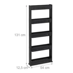 Étagère De Cuisine à Roulettes 5 Niveaux -Domublis Soldes Magasin 13520ee7b481466d852012614c7757eb