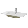 Vasque 81x16,5x46 Cm Blanc -Domublis Soldes Magasin 13a4572f2c174fec9d59ca210eadef1f