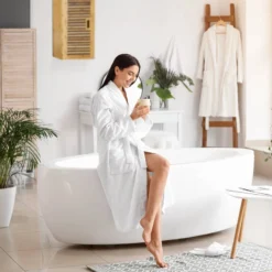 Armoire De Salle De Bain Bambou -Domublis Soldes Magasin 1c75f7c6400e4372a12554af11005568