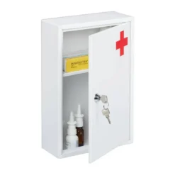 Armoire à Pharmacie Verrouillable -Domublis Soldes Magasin 1eb48d560d9b4770bdced176ac6ffb80