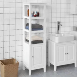 Meuble Colonne Salle De Bain FRG205-W -Domublis Soldes Magasin 24e31846d2f240b0ae783660d8bbe342