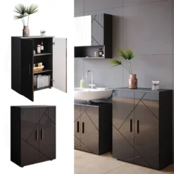 Armoire Irma Blanc Brillant -Domublis Soldes Magasin 25e73bbd8a8d4f7298081aa7c472d1b2