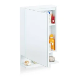 Armoire De Toilette 1Porte Miroir Prise -Domublis Soldes Magasin 27432b6978f94ae7a1b68177179d4cf6