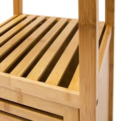 Étagère Salle De Bain Cuisine Bambou -Domublis Soldes Magasin 27a499708a164a3e803df3f1eb1a2b3b