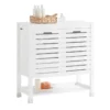 Meuble Bas De Salle De Bain BZR50-W -Domublis Soldes Magasin 2865fb388e8c48f3a14e23d607b4decd