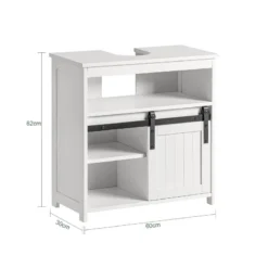 Meuble Sous Vasque BZR61-W -Domublis Soldes Magasin 2b6b93260dee4ae2a0ce11ef75b711f9