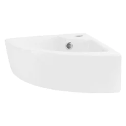 Lavabo D'angle 46x33x13cm Blanc
