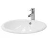 Lavabo Ovale 49x195x405 Cm Blanc -Domublis Soldes Magasin 2cf200b9cbf04f6baaf66a4e4733515d