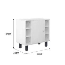 Meubles De Salle De Bains 2 Pièces Blanc -Domublis Soldes Magasin 2fedb2cc83fc402b979ead38102f65fb