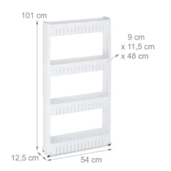 Étagère De Cuisine à Roulettes 4 Niveaux 31 Étagère De Cuisine à Roulettes 4 Niveaux -Domublis Soldes Magasin 31230ddb28b740cb84c920f2bf7bdf00
