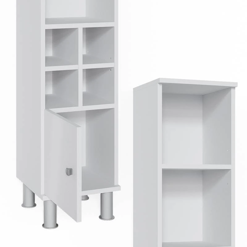 Chiffonnier Fynn Blanc 7 Compartiments 8 Chiffonnier Fynn Blanc 7 Compartiments – Image 6