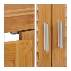 Meuble Dessous De Lavabo LAMELL Bambou 14 Meuble Dessous De Lavabo LAMELL Bambou -Domublis Soldes Magasin 3497ee42a77140a08999cd4eb59657ba