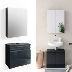 Salle De Bain Freddy (2 éléments) -Domublis Soldes Magasin 36a98217309f4592b6c3f63fafecc6ed