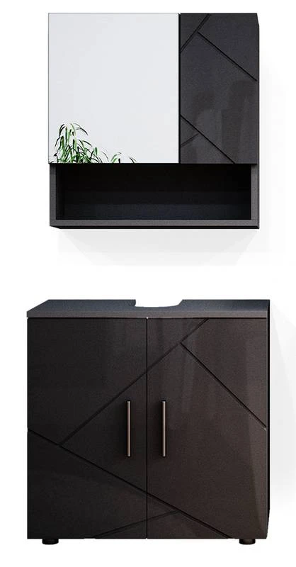 Salle De Bain Irma Anthracite (2 élém.) 5 Salle De Bain Irma Anthracite (2 élém.) – Image 3