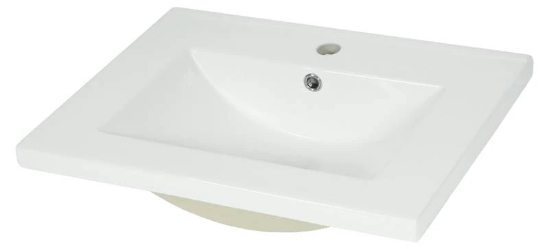 Lavabo HWC-D16 61cm 30mm Bord 3 Lavabo HWC-D16 61cm 30mm Bord