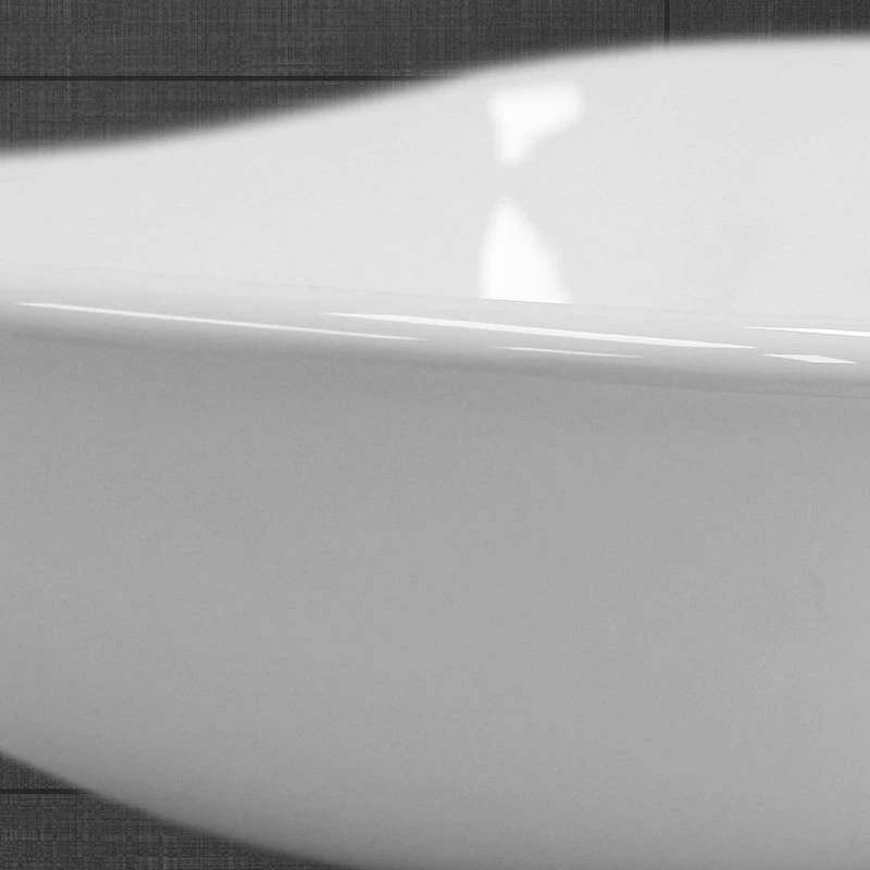 Vasque Forme Ovale 640x365x130 Mm Blanc 8 Vasque Forme Ovale 640x365x130 Mm Blanc – Image 6