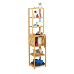 Étagère Salle De Bain Bambou à 7 étages -Domublis Soldes Magasin 3a16dcdd2fdb4cb89a5c345822c73eb6
