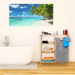 Étagère En Bambou Avec Panier à Linge -Domublis Soldes Magasin 3cc37f4df2434ed79b6c465b90cf82eb