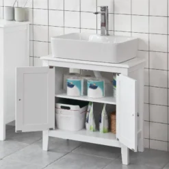 Meuble Sous Vasque FRG202-W -Domublis Soldes Magasin 3f73983fecdd41a2a9ee06c3607e9289