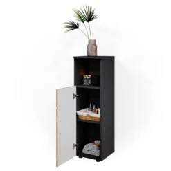 Chiffonnier Irma Anthracite Brillant -Domublis Soldes Magasin 4224dba4246b45e29d5d209bd8e658af