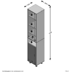 Colonne De Salle De Bain Zamora -Domublis Soldes Magasin 425646b6487542f390f4be96975d613c